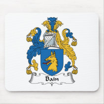Bain Family Crest Mousepad
