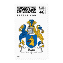 Bain Family Crest Postage