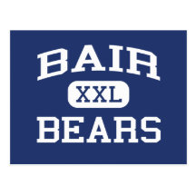 Bair Bears Middle School Sunrise Florida Postcards