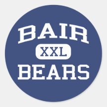 Bair Bears Middle School Sunrise Florida Sticker