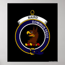 Baird - Clan Crest Poster