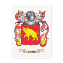 Baird Coat of Arms (Family Crest) Post Cards