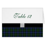 Baird Tartan Special Occasion Table Card