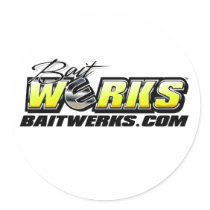 Bait Werks Logo stickers