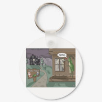 Baits Motel Funny Fishing Cartoon Gifts & Tees keychains