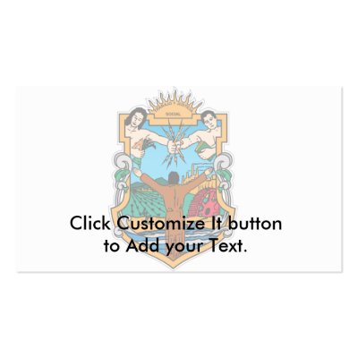 Baja California, Mexico flag Business Cards by FlagLibrary