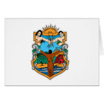 Baja California, Mexico flag Cards