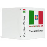 Baja California Sur Unofficial Flag Vinyl Binder