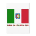 Baja California Sur Unofficial Flag Post Card