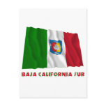 Baja California Sur Waving Unofficial Flag Postcards
