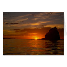 Baja Sunrise 02 Greeting Cards