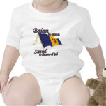 Bajan by birth saved by the grace of God T-shirts