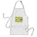 Bake And Be Happy aprons by goldnsun Bake And Be Happy aprons