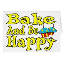 Bake And Be Happy cards