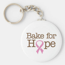Bake for Hope keychain