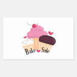 Bake Sale Rectangle Stickers