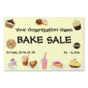Bake Sale Yard Sign