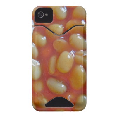 Baked Beans iPhone 4 Case-Mate ID by happywednesday