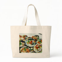 Baked Clams With Champagne Sauce And Pancetta bags