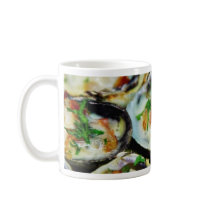 Baked Clams With Champagne Sauce And Pancetta mugs