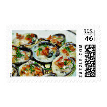 Baked Clams With Champagne Sauce And Pancetta postage