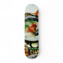 Baked Clams With Champagne Sauce And Pancetta skateboards by lifesphere Baked Clams With Champagne Sauce And Pancetta skateboards