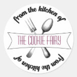 Baked Goodies Label Sticker