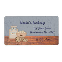 Baked Goods Label