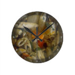 Baked pasta with vegetables wallclocks