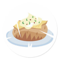 baked potato stickers by doonidesigns baked potato stickers