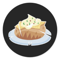 baked potato stickers