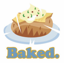 BAKED text baked potato photo sculptures by doonidesigns BAKED text baked potato photo sculptures
