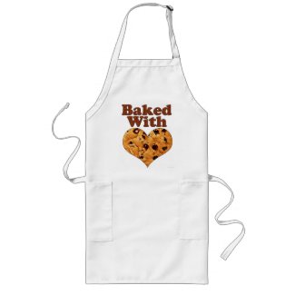 Baked With Love (Cookie Heart) apron