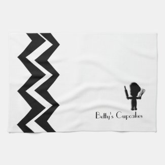 Baker Art-Deco Custom Towels