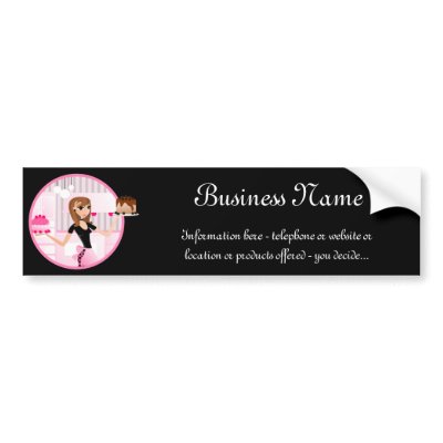 Baker/Bakery/Pastry Chef Bumper Sticker by mrssocolov2
