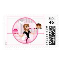 Baker/Bakery/Pastry Chef Postage Stamps D2 by mrssocolov2 Baker/Bakery/Pastry Chef Postage Stamps D2