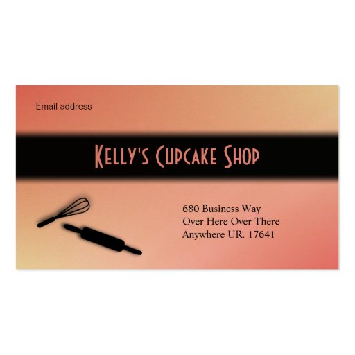 Baker / Baking Business Card