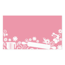 Baker baking utensils business card 2