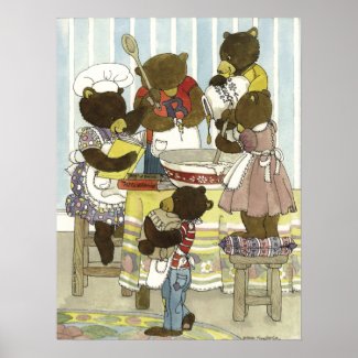 Baker Bears Print print