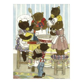 Baker Bears Print print