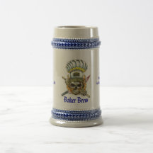 Baker Brew Stein Mugs