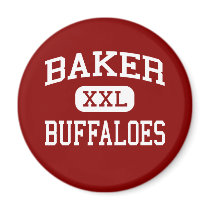 Baker - Buffaloes - High School - Baker Louisiana magnets