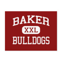 Baker - Bulldogs - Middle School - Marion Ohio postcards
