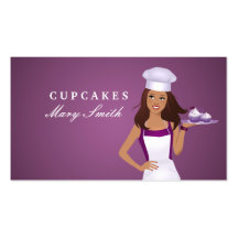 Baker Business Card Brunette Style