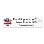 Baker County EMS Professionals Bumpersticker Bumper Stickers