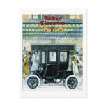 Baker Electric Cars - Vintage Ad postcards
