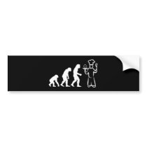 Baker Evolution Bumper Sticker