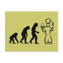 Baker Evolution Postcard