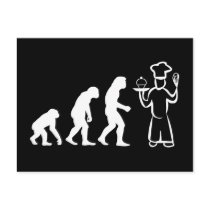 Baker Evolution Postcard