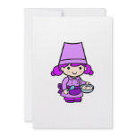 Baker girl 2 custom invites